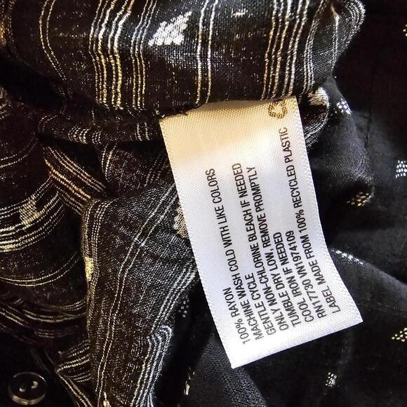 Universal Thread Women's XS Black Tied Top - Picture 5 of 5